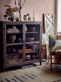 Gablota Marl Cabinet, Brown, Firwood