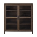 Gablota Marl Cabinet, Brown, Firwood