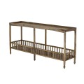 Konsola Sali Console Table, Brown, Mango