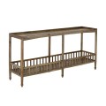 Konsola Sali Console Table, Brown, Mango
