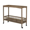 Konsola Sali Console Table, Brown, Mango