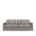 Sofa 3,5 Seater Sofa Lennox, Stone