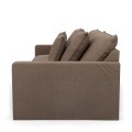 Sofa 3,5 Seater Sofa Lennox, Bottle Brown