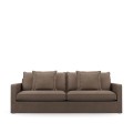 Sofa 3,5 Seater Sofa Lennox, Bottle Brown