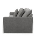 Sofa 3,5 Seater Sofa Lennox, Grey