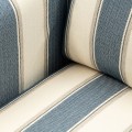 Fotel obrotowy Wingchair Moretta, Blue Stripe
