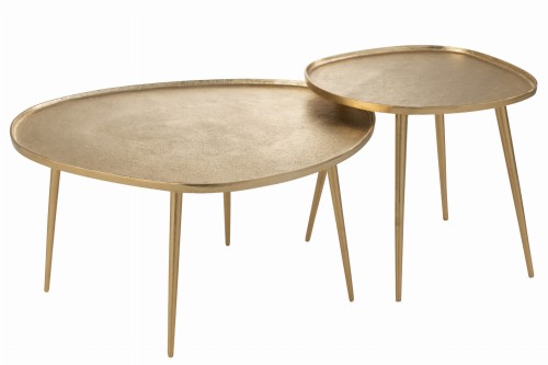 Stoliki w zestawie Vinta Gold
