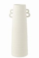 Wazon Vase Conical Clay White Large 55 cm