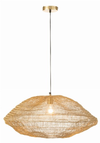 Lampa Net Metal Gold