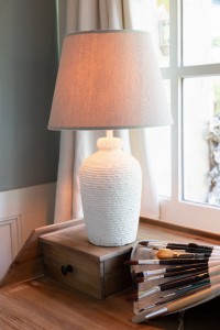 Lampa Esmee Cem/Tex White/Beige 