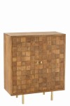 Komoda Nino Metal/Mango Wood Natural/Gold