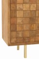 Komoda Nino Metal/Mango Wood Natural/Gold