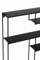 Półka ścienna Maranta Metal Black