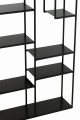 Półka ścienna Maranta Metal Black
