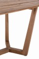 Stół Maty Exotic Wood/Rattan Nat