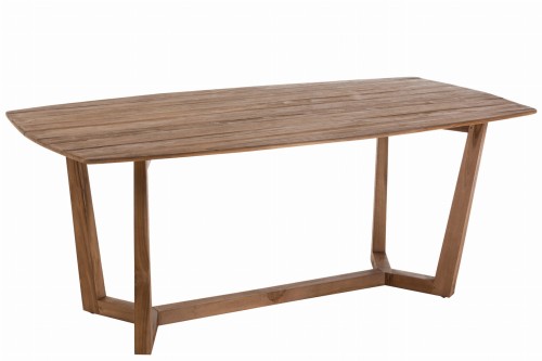 Stół Maty Exotic Wood/Rattan Nat