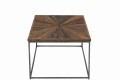 Stolik kawowy Shanil Wood/Iron Natural/Grey