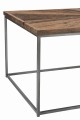Stolik kawowy Shanil Wood/Iron Natural/Grey