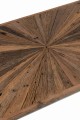 Stolik kawowy Shanil Wood/Iron Natural/Grey