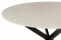 Stół Dinner Table Marc Marble/Iron White/Black