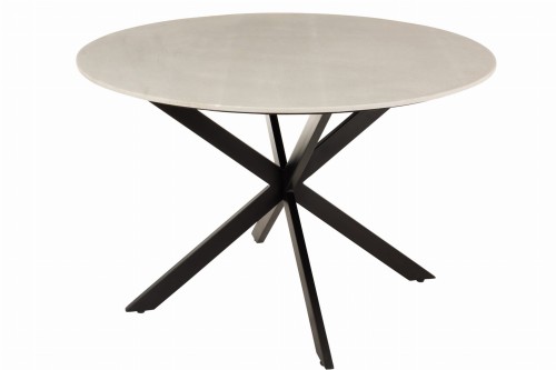 Stół Dinner Table Marc Marble/Iron White/Black