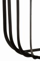Konsola Semicircular Marble/Iron White/Black