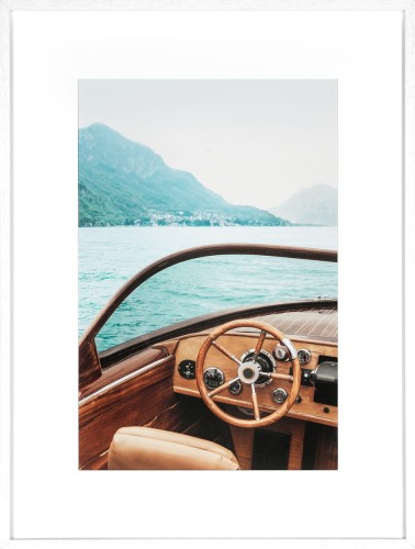 Obraz Boat on Lake Como I