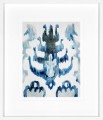 Obraz Sapphire Ikat (Set of 6)