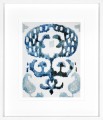 Obraz Sapphire Ikat (Set of 6)