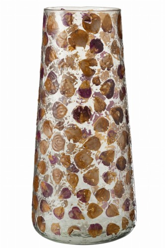 Wazon Vase Gerard Glass Amber