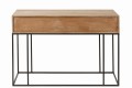 Konsola 3drawers Woven Reed Mango Wood Natural