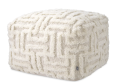 Pufa Amphion w kolorze Ivory