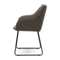 Krzesło Dining Chair Frisco Drive, Dark Taupe, Belgium Weave