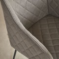 Krzesło Dining Chair Frisco Drive, Dark Taupe, Belgium Weave