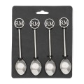 Łyżeczki Spoons RM Monogram, 4 Pieces