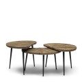 Stoliki kawowe Coffee Table Palm Springs, Set van 3