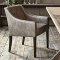 Krzesło Dining Chair Savile Row, Coffee, Pellini