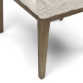 Krzesło Dining Chair Whistler, Snow, Faux Fur