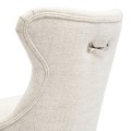 Krzesło Dining Chair George, Antique White, Rich Tweed