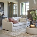 Sofa 3,5- seater sofa Giovanni, Antique White
