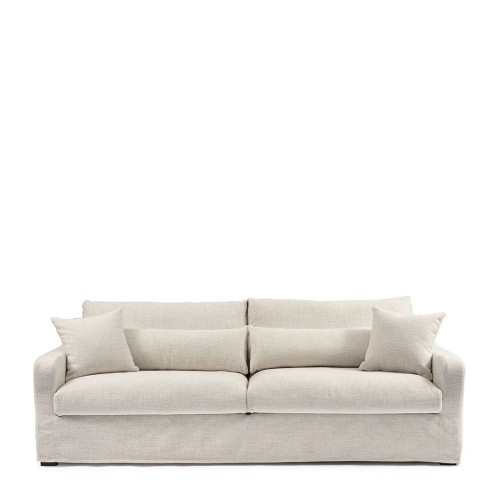 Sofa 3,5- seater sofa Giovanni, Antique White