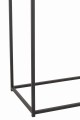 Konsola Zigzag Wood/Metal Natural/Black
