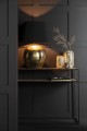 Konsola Zigzag Wood/Metal Natural/Black