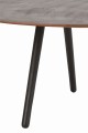 Stolik kawowy Drop Aluminium/Iron Brown Large
