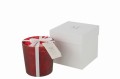 Świeca zapachowa Scented Candle Deluxe Glass Red Medium-80h