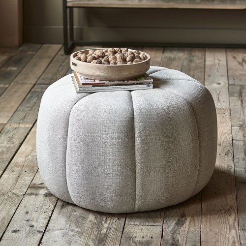 Pufa Pouf Falcone, Fabulous Flax, Mouline Linnen