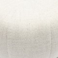 Pufa Pouf Falcone, Antique White, Rich Tweed