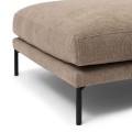 Podnóżek Bowie Club Footstool, celtic weave, melting silver