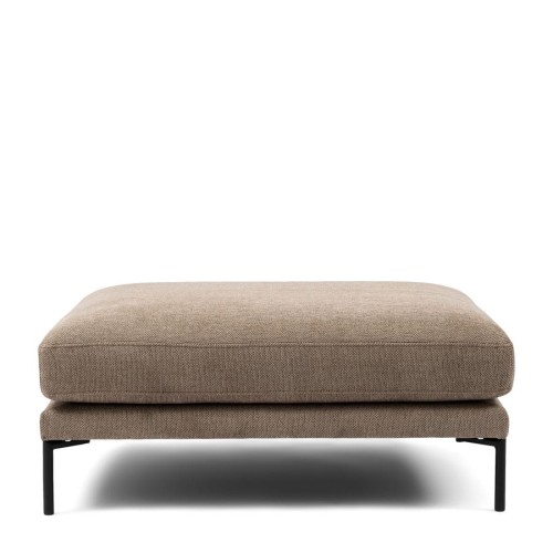 Podnóżek Bowie Club Footstool, celtic weave, melting silver