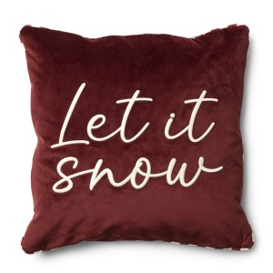 Poszewka dekoracyjna Pillow Cover Let It Snow, 50x50